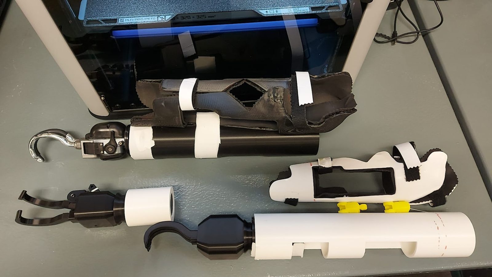 Printed and commercial terminal devices on bypass sockets